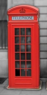 Dimex fototapeta British Phones S-110 | 110x220 cm
