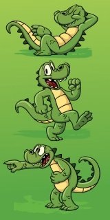 Fototapeta pro děti Crocodile S-224