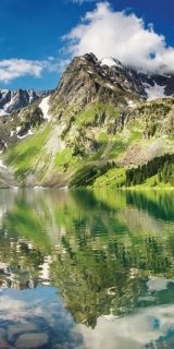 Fototapeta na zeď Lake S-125 | 110 x 220 cm