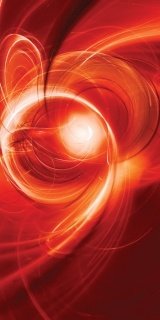 Fototapeta na zeď Red Abstract S-198 | 110 x 220 cm