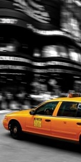 Fototapeta na zeď Taxi S-107 | 110 x 220 cm