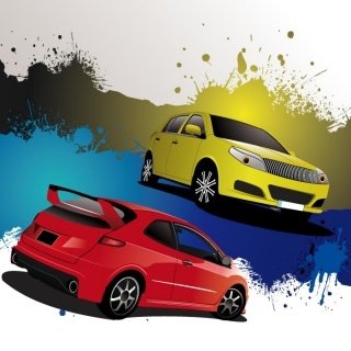 Fototapeta na zeď Car Yellow L-272