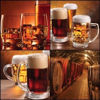 Fototapeta na zeď Drink Collage L-276