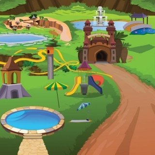 Fototapeta na zeď Park L-288