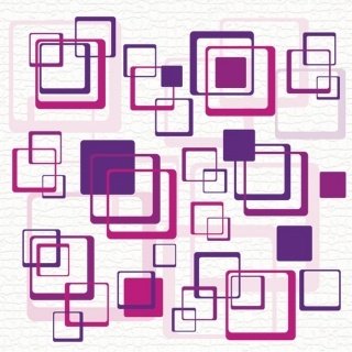 Fototapeta na zeď Violet Squares L-255