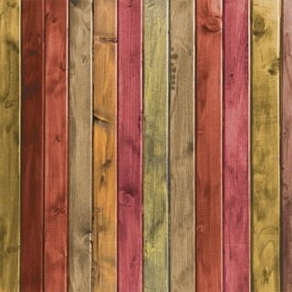Fototapeta Wood Plank Red L-163