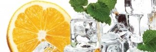 Vliesová fototapeta Lemon and Ice M-210