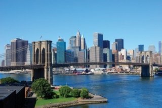 Fototapeta Dimex Brooklyn Bridge XL-100 330x220 cm