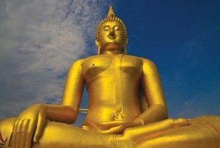 Vliesová fototapeta Dimex Budha XL-127 330x220 cm
