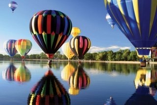 Vliesová fototapeta Dimex Baloons XL-146 330x220 cm