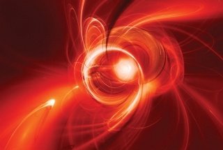 Vliesová fototapeta Dimex Red Abstract XL-234 330x220 cm