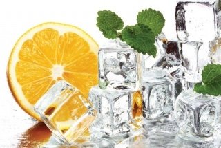 Vliesová fototapeta Dimex Lemon and Ice XL-249 330x220 cm