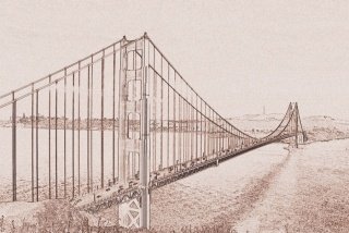 Fototapeta na zeď Golden Gate XL-302