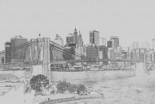Fototapeta na zeď Manhattan Painting XL-303