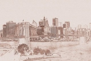 Fototapeta na zeď Manhattan Painting XL-304
