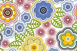 Fototapeta na zeď Colorful Flowers XL-355