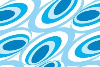 Fototapeta na zeď Blue Ovals XL-363