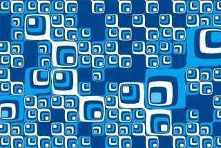 Fototapeta na zeď Blue Squares XL-374