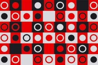 Fototapeta na zeď Red Squares XL-383