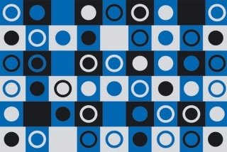 Fototapeta na zeď Blue Squares XL-384