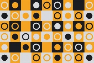 Fototapeta na zeď Yellow Squares XL-385