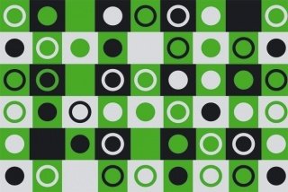 Fototapeta na zeď Green Squares XL-386