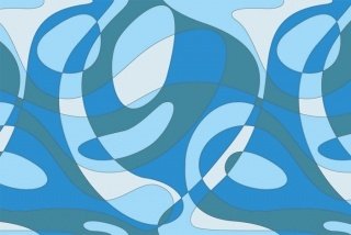 Fototapeta na zeď Blue Abstract XL-389