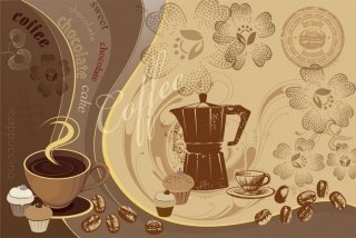 Fototapeta na zeď Coffee XL-404