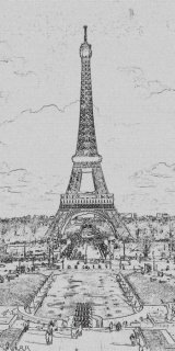 Fototapeta Dimex Paris S-301 | 110x220 cm