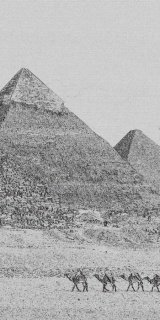 Fototapeta Dimex Egypt Pyramid S-312 | 110x220 cm