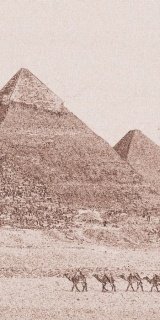 Fototapeta Dimex Egypt Pyramid S-313 | 110x220 cm