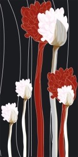 Fototapeta Dimex Flowers S-316 | 110x220 cm