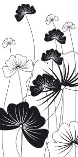 Fototapeta Dimex Flowers S-318 | 110x220 cm