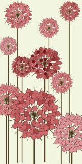 Fototapeta Dimex Red Plant S-343 | 110x220 cm