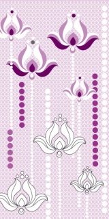 Fototapeta Dimex Plant Violet S-347 | 110x220 cm