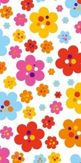 Fototapeta Dimex Colorful Flowers S-354 | 110x220 cm