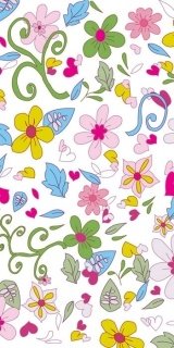 Fototapeta Dimex Colorful Flowers S-357 | 110x220 cm