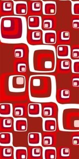 Fototapeta Dimex Red Squares S-373 | 110x220 cm