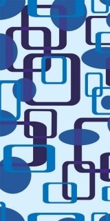 Fototapeta Dimex Blue Squares S-377 | 110x220 cm