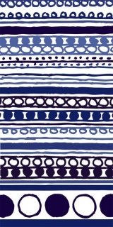 Fototapeta Blue Pattern S-395