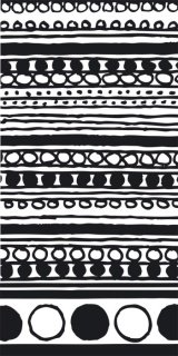 Fototapeta Black Pattern S-396
