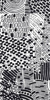 Fototapeta Black Pattern S-398