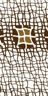Fototapeta Brown Grid S-401