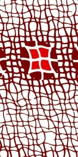 Fototapeta Red Grid S-402