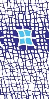 Fototapeta Blue Grid S-403