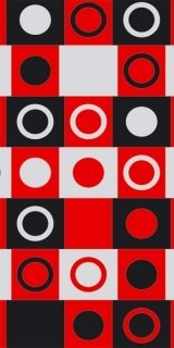 Fototapeta Red Squares S-405