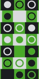 Fototapeta Green Squares S-407
