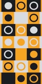 Fototapeta Yellow Squares S-408