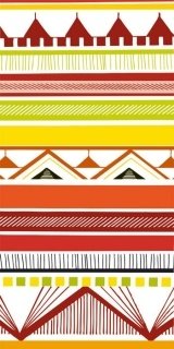 Fototapeta Red Pattern S-410