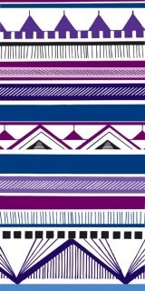 Fototapeta Blue Pattern S-412